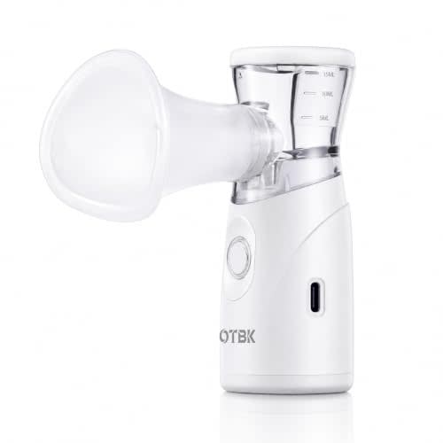 OTBK Portable MultiUse Mist Sprayer，Humidifier,Eye & Face, Removable Tank | Whisper-Quiet Operation，Extended Battery Life，Ultra-Fine Mist Output，Generous 15ml Capacity，Clog-Free & Easy to Clean
