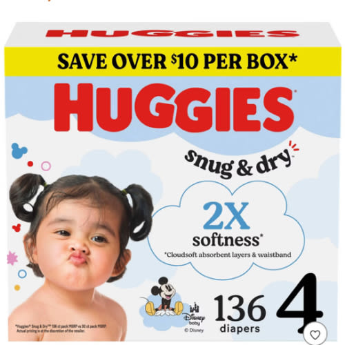 Huggies products at Target