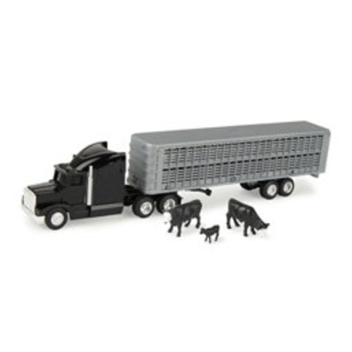 ERTL Semi with Cattle Trailer Steer and Calf