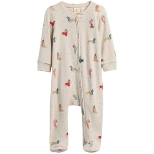 GAP Baby-Boys Two Way Zip Footed One-piece Outfit