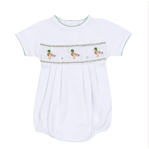 Mallard Moments Smocked Bubble (3 months)