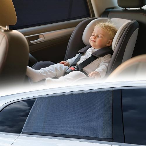 Amazon.com: TRYSPACE Car Window Shades for Side Window 2-Pack, [Sun Protection, Enjoy Nature] Backseat Window Privacy Covers for Baby, Window Screens for Camping, Shade for Window for Kids, Car Accesories : Automotive