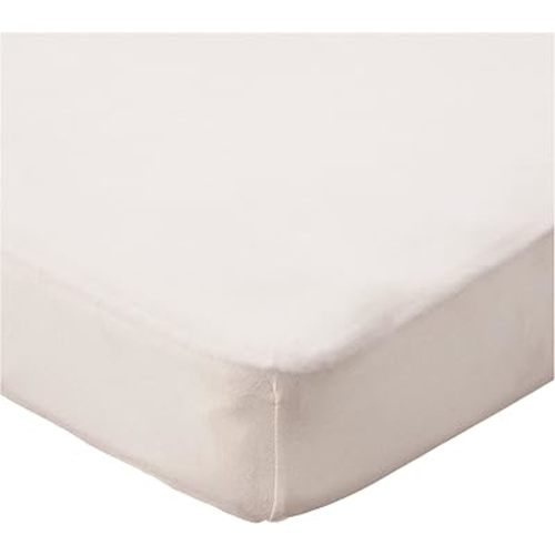 HonestBaby Unisex-Baby Fitted Crib Sheets Set Standard Mattress, 100% Organic Cotton Baby Boys, Girls, Neutral, 1 Pack - Strawberry Pink Floral, One Size