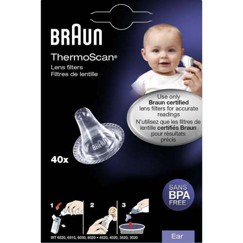 Braun LF40CA ThermoScan® Lens Filter, 40 Pieces - Walmart.ca