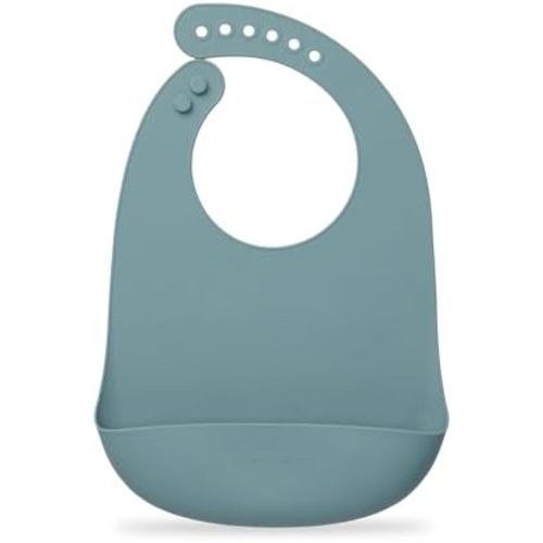 Loulou Lollipop Soft, Waterproof Silicone Feeding Bib
