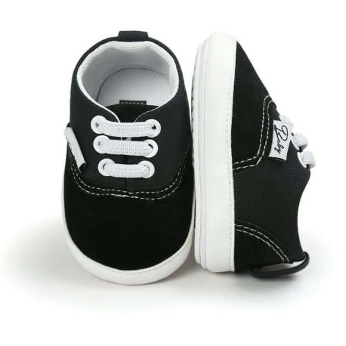 HsdsBebe Baby Girls Boys Canvas Shoes Infant Casual Sneakers Soft Sole Newborn Crib Moccasins 3-18 Months