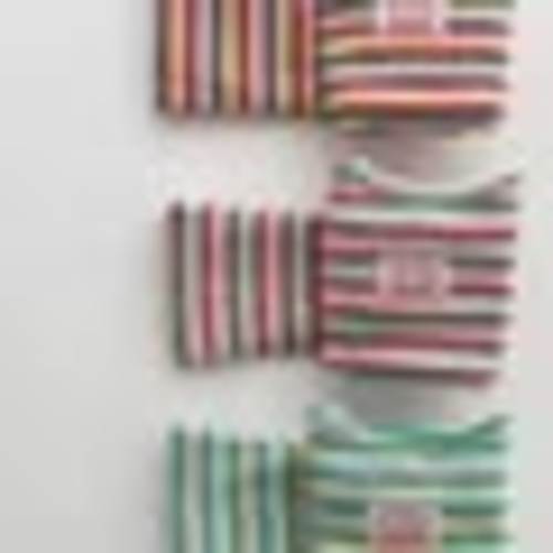Spring Stripe Sets - 3 Colors - Green / M (3-4 yrs)