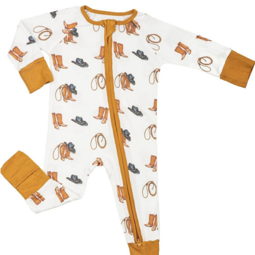 LollyBanks Baby Pajamas,Viscose from Bamboo Newborn Sleeper for Boys