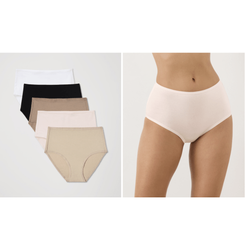 Organic Everyday High Rise Brief 5-Pack