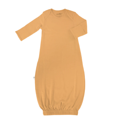 Merino Wool Baby Gown |Natural Merino Wool Baby Sleepwear – Woolino