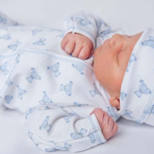 Baby's Teddy Converter - Light Blue