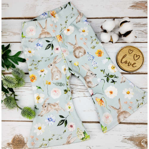 Spring Floral Baby and Toddler Bell Bottoms
