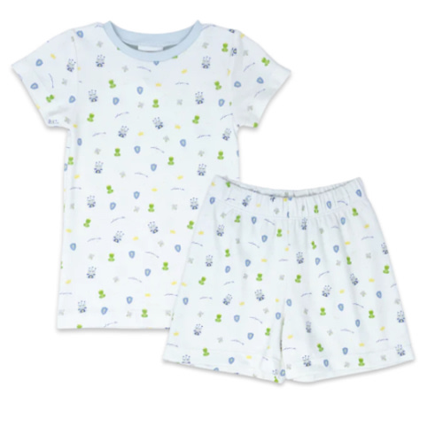 Landon Short PJ Set | Frog Prince (12M, 24M)