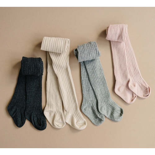 Mebie Baby Ribbed Tights