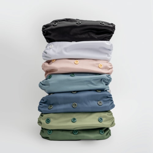 Top Solids of 2025 - Cloth Diaper Value Bundle - 7 Pack – Kinder Cloth Diaper Co.