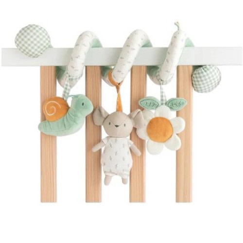 SARO "Spring Cottage" Multi-Activity Spiral: Baby Sensory Toy for Motor Skills, Emotional & Physical Development - 3M+