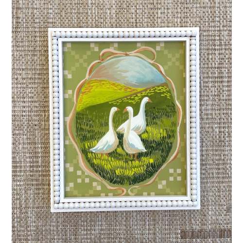 Cottage Core Geese Print – Botanical State of Mind