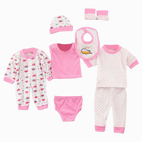 XZNPDUCQ Preemie Baby Baby Boy GirlHome Romper Jumpsuit Outfit Shower Gift Clothing Set, 5PCS Girl Boy Shower Gift Set Baby Shower Gift Set