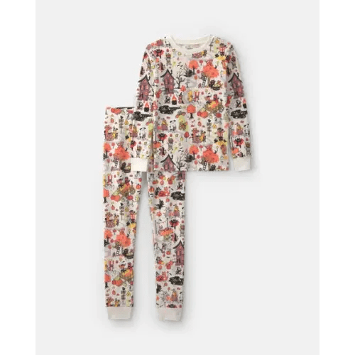 Kids 2-Piece Halloween Scavenger Hunt 100% Cotton Snug Fit Pajama Set | Carter's