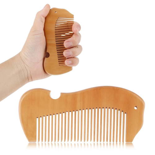 Yoqb Birthing Comb for Labor Pain, Fish Shape birth comb for labor pain, Natural Wooden Comb for Women with Holes, Birthing Comb Labor Gifts for Expectant Mothers A1017