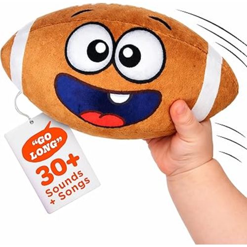 Move2Play, Hilariously Interactive Toy with Music & Sound Effects for Boy & Girl | Ball for Toddler & Baby | 6, 12, 18+ Months | 1, 2, 3+ Year Old