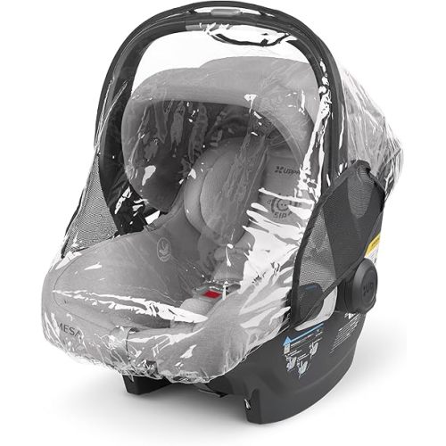 UPPAbaby Rain Shield for Mesa and Aria Infant Car Seat Carriers - Waterproof and Windproof Coverage - Ventilated Design - Quick Attachment
