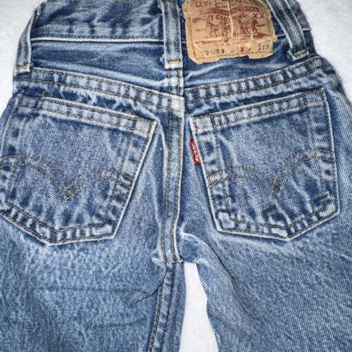 Vintage toddler Levi’s 

Jeans have no size tag &...