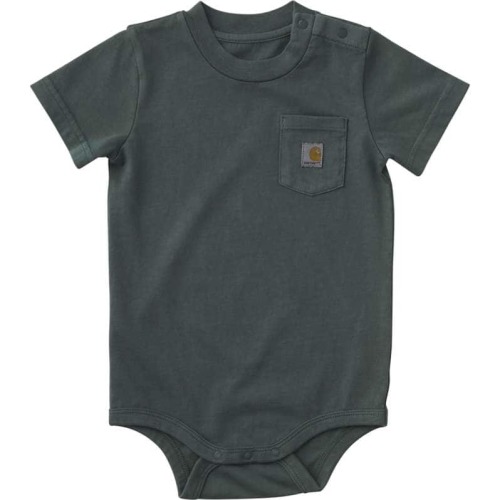 Boys' Short Sleeve Pocket Bodysuit (Baby) | Spring Layering | Carhartt