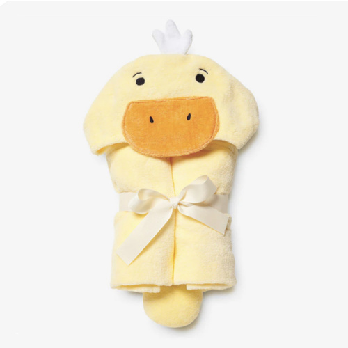 Yellow Duckie Hooded Baby Bath Wrap – Elegant Baby