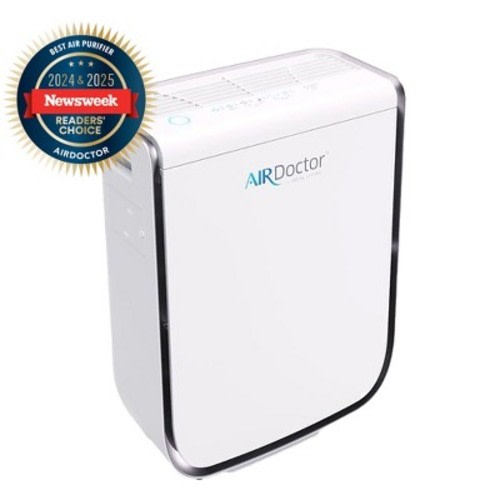AIRDOCTOR AD2000 Air Purifier for Small & Medium Rooms and Small Bedrooms. 3 Stage Filtration with Pre-Filter, UltraHEPA, Carbon/VOC