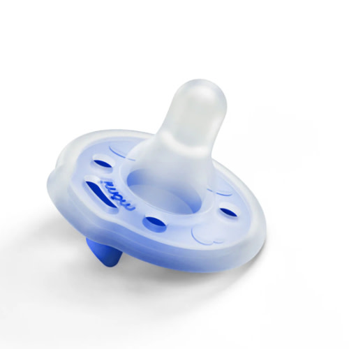 babypace® breast-like pacifier in deep lapis blue | mōmi