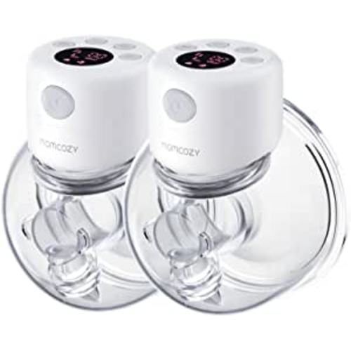 Amazon.com : Momcozy Wearable Breast Pump, S12 Double Hands Free Breast Pump, LCD Display, Low Noise & Painless, 2 Modes & 9 Levels Electric Breast Pump Portable, 24mm Flange, 2 Pack : Baby
