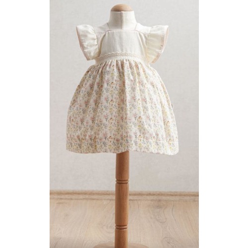 The  Floral Vintage Baby Dress – Spanish Collection