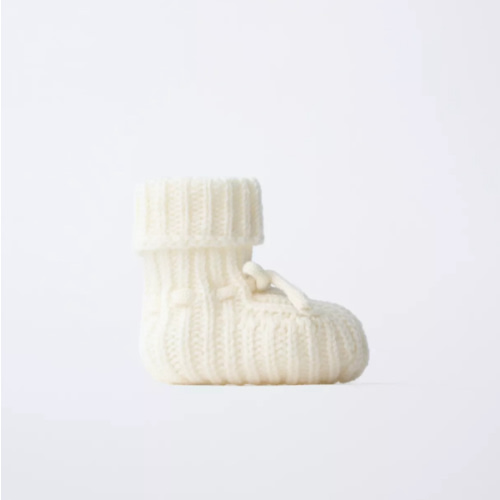 CASHMERE BOOTIES - Off White | ZARA United States