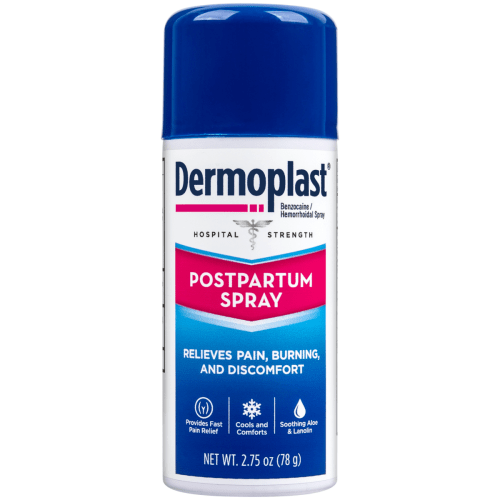 Dermoplast Postpartum Perianal Pain Relief Spray, Unscented, 2.75 oz