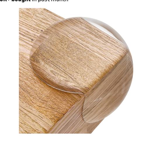 Corner Protector for Baby, Protectors Guards, Furniture Corner Guard & Edge Safety Bumpers - Baby Proof Bumper Cushion - Clear & Transparent (12 Pack)