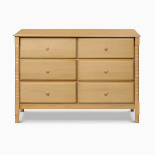 daVinci Jenny Lind Spindle 6-Drawer Dresser - Honey