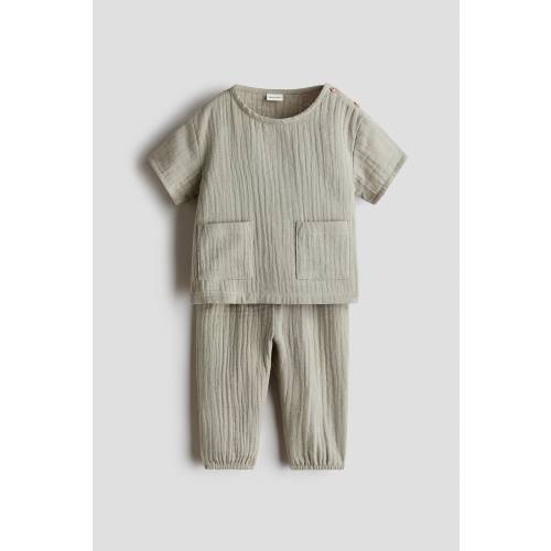 2-PIECE COTTON MUSLIN SET