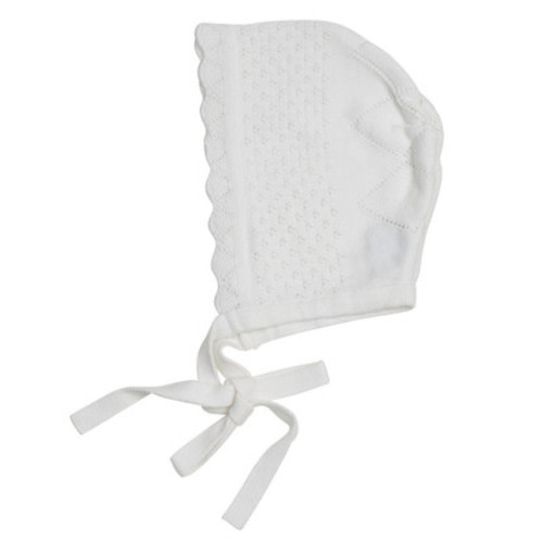 Girls Pointelle Knit Bonnet I Feltman Brothers