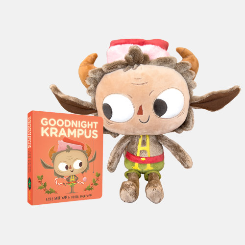 Goodnight Krampus Plushie + Book Bundle