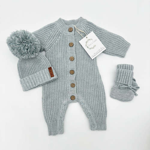 Blue Meko Jumpsuit Set – Olive and Cradle