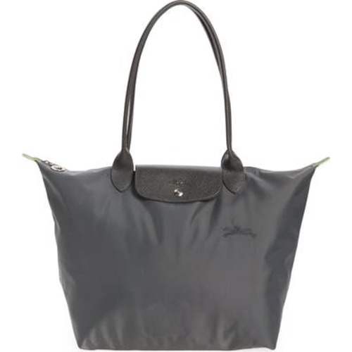 Le Pliage Green Recycled Canvas Large Shoulder Tote