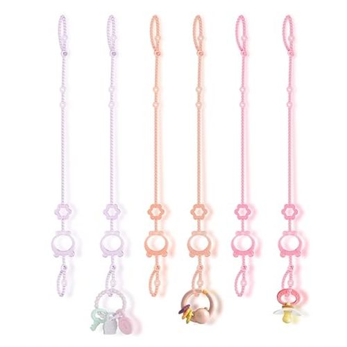 Silicone Pacifier Clip,High Chair,Stroller Accessories,Cribs,Rocking Chair