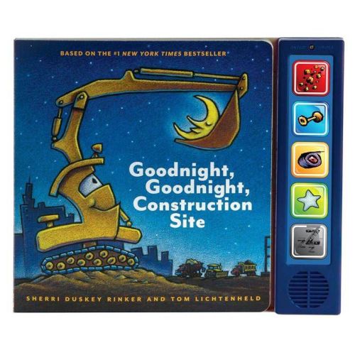 Goodnight, Goodnight Construction Site Sound Book (Hardcover) by Sherri Duskey Rinker