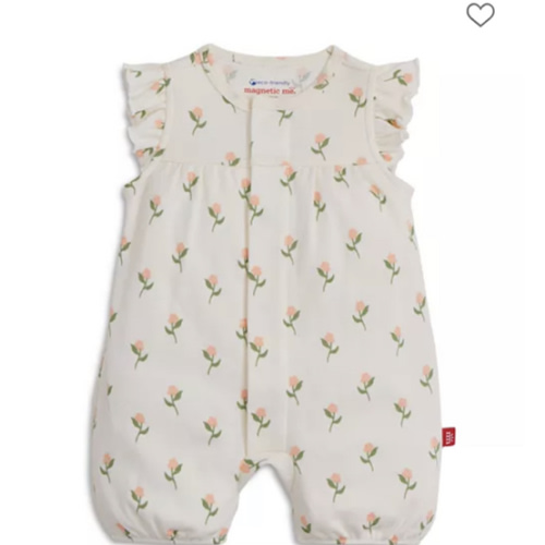 Girls' Sleeveless Floral Romper - Baby