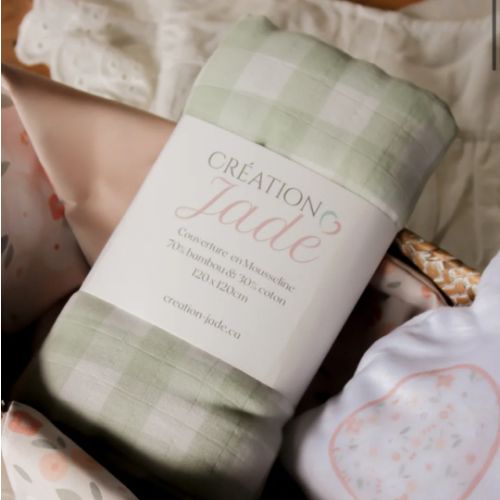 Mousseline - Gingham - Création Jade