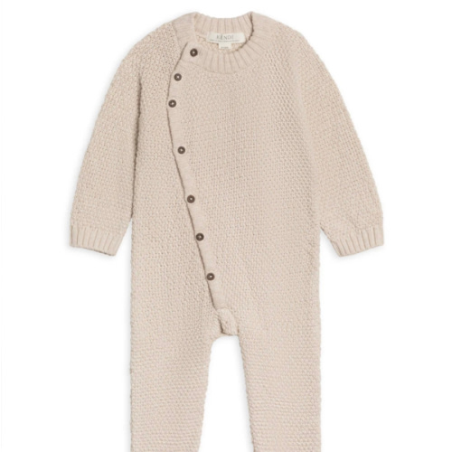 Casey Seed Stitch Sweater Knit Kimono Romper