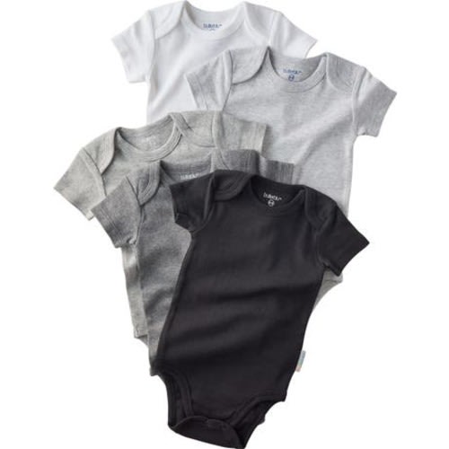 Avery Assorted 5-Pack Bodysuits, 0-3M