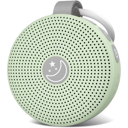 Portable Sound Machine Mini White Noise Machine Baby Shushing Brown Noise Machine with 30 Soothing Sounds for Kids Adults Dogs Auto-Off Timer 32 Volume Levels Sleep Machine for Home Office Privacy
