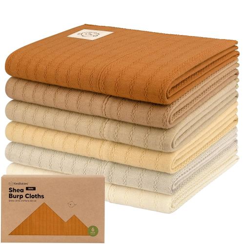 Organic Burp Clothes | Terracotta